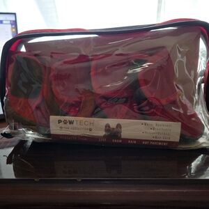 PawTech Red Pet Boots Dog Cat Small Paws